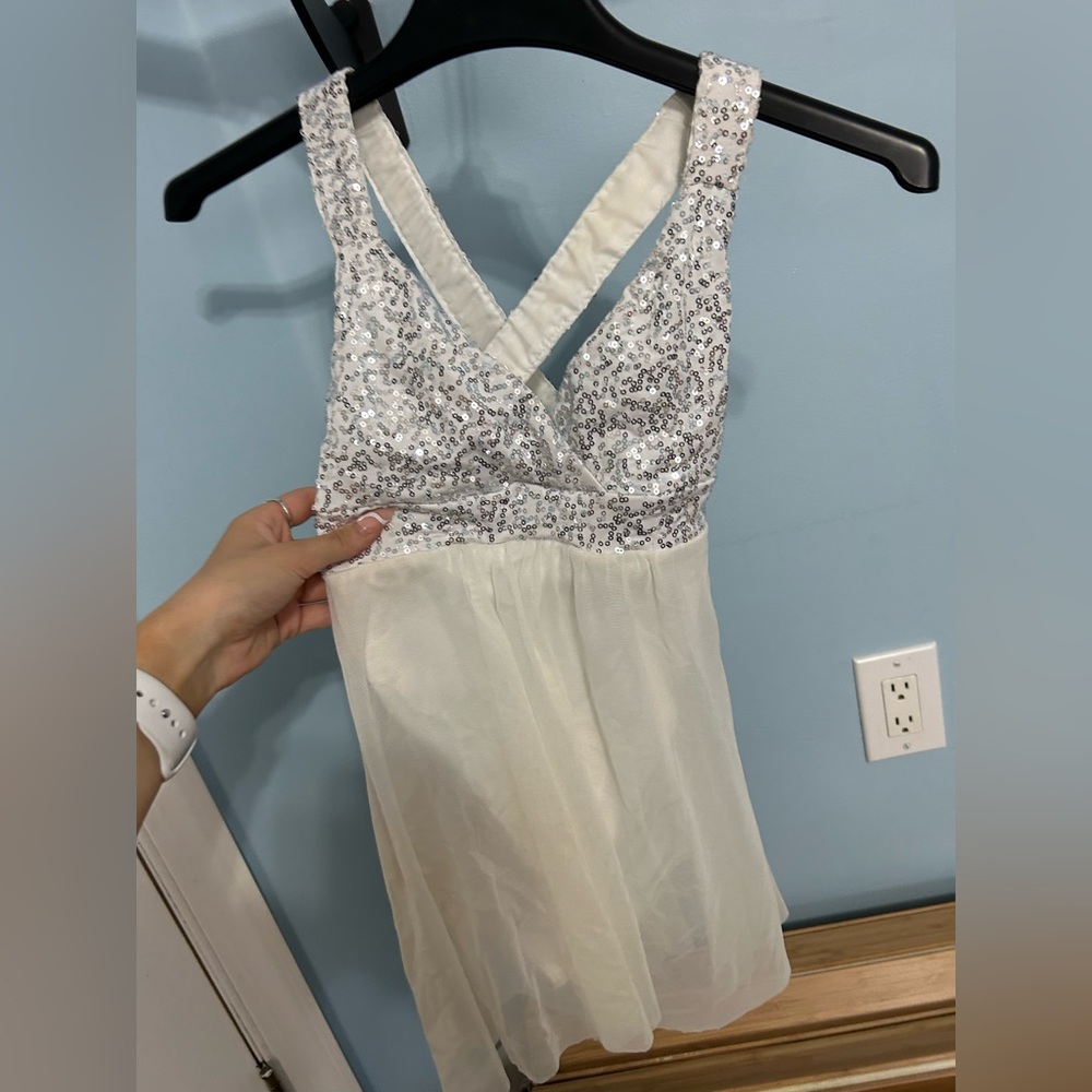 White dance costume